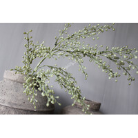Namaak groene pepperberries tak 80cm