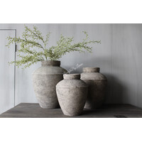 Namaak groene pepperberries tak 80cm