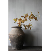 Namaak eikenblad quercus tak Sober brown 85cm