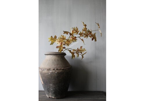 Namaak Eikenblad quercus tak sober brown 85 cm
