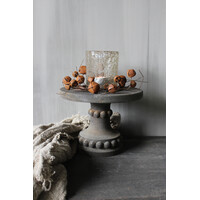 Roestige belletjes krans 20cm