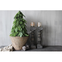 Hoffz Interior oude houten vijzel