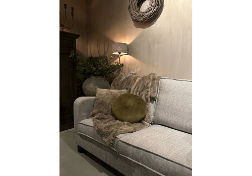 Bont plaid faux fur Cosy blanca grey 130 x 170 cm