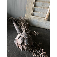Stenen Artisjok op steel 39 cm
