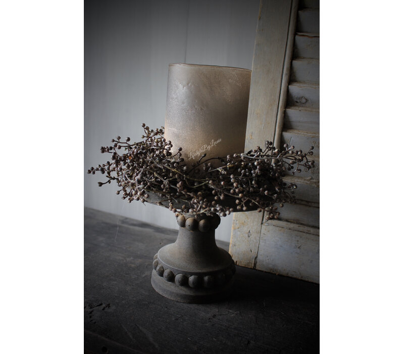 Namaak hangtak bes taupe/brown 80cm