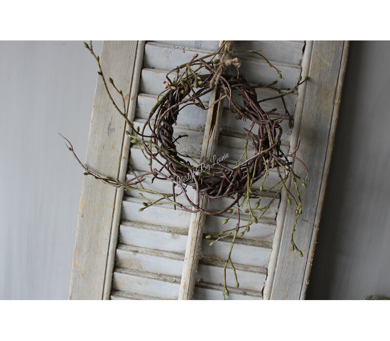 Namaak takkenkrans Betula knop 20 cm