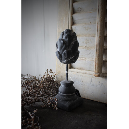 Countryfield artisjok op voet zwart 23,5 cm 