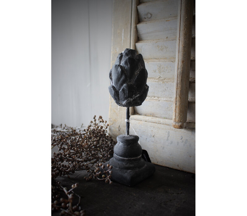 Countryfield artisjok op voet zwart 23,5 cm