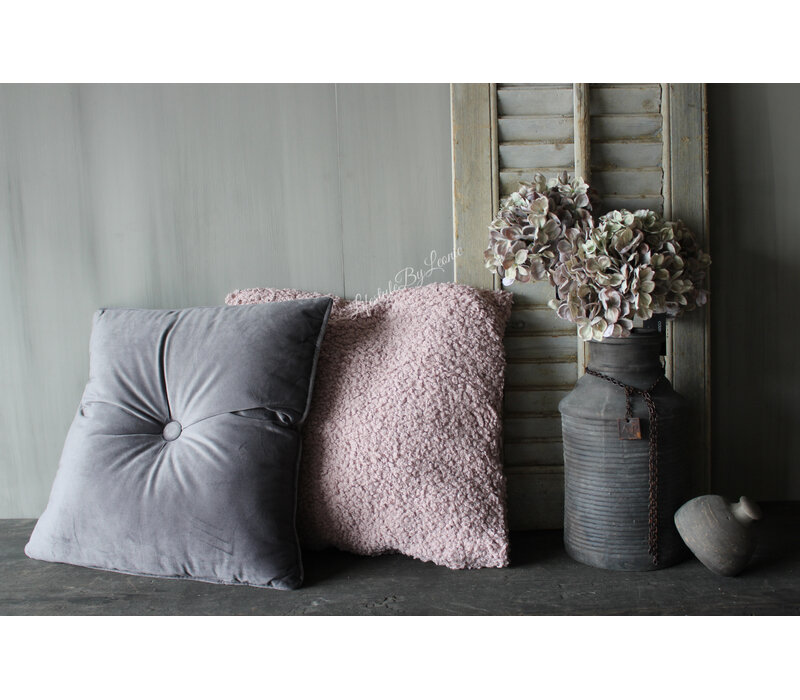 Vierkant kussen Chico old pink 45 x 45 cm