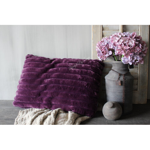 Kussen Peppe dark purple 40 x 60 cm 