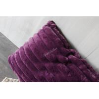 Kussen Peppe dark purple 40 x 60 cm