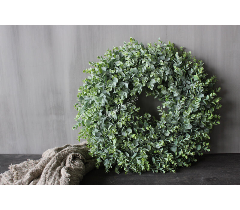 Brynxz namaak eucalyptus krans Green 40cm
