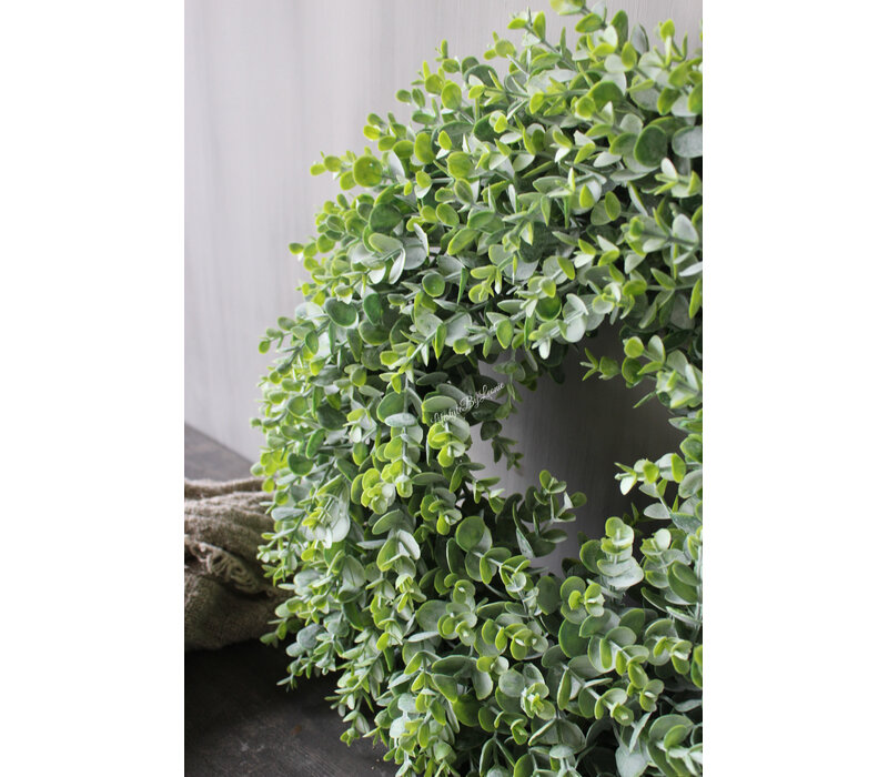 Brynxz namaak eucalyptus krans Green 40cm