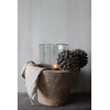 Namaak deco bol Dennenappel 16cm