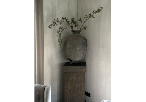 Namaak groene Rozenbottel tak 125 cm
