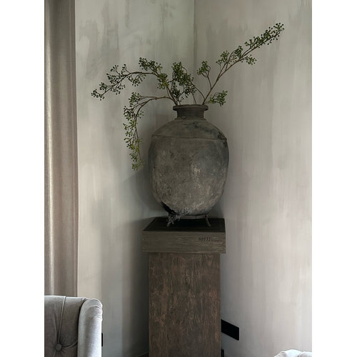Namaak groene Rozenbottel tak 125 cm 