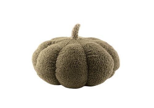 Kussen teddy Pumpkin Olive green 30cm