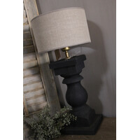 Baluster lampvoet Black 56cm