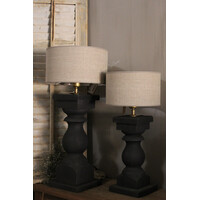 Baluster lampvoet Black 56cm