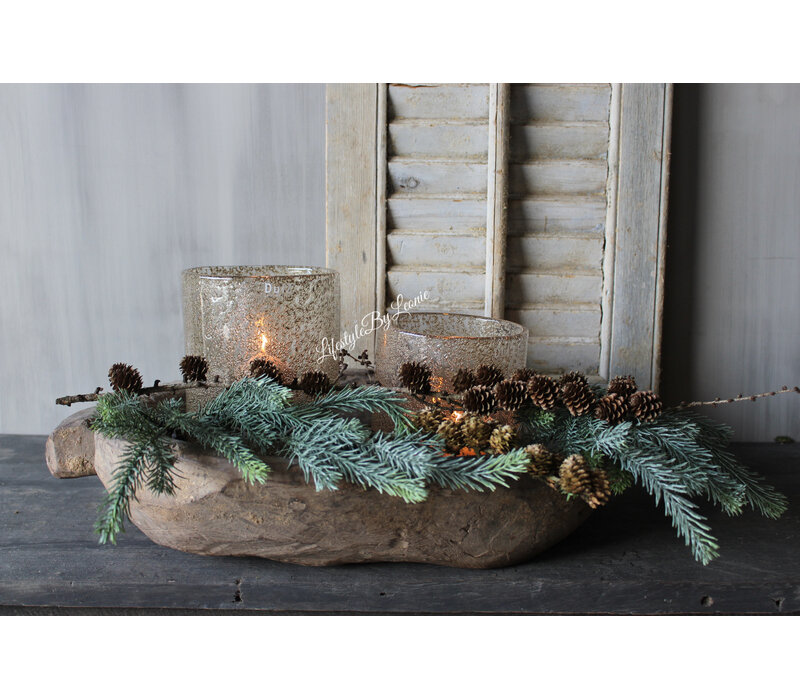 Namaak blauwspar tak Grey/green 65cm