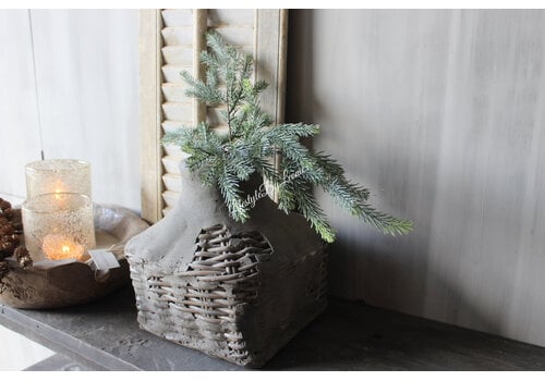 Namaak Blauwspar tak grey/green 65 cm