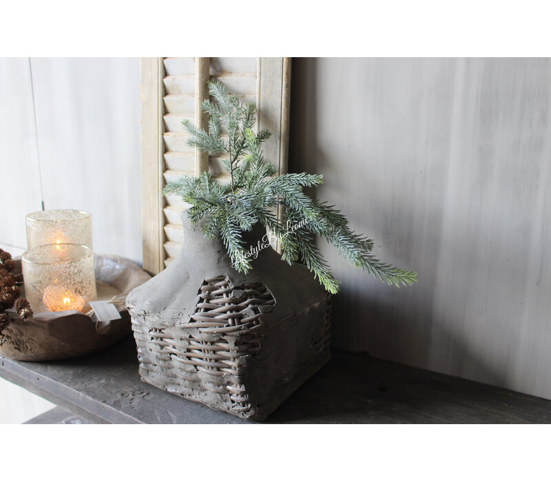 Namaak blauwspar tak Grey/green 65cm