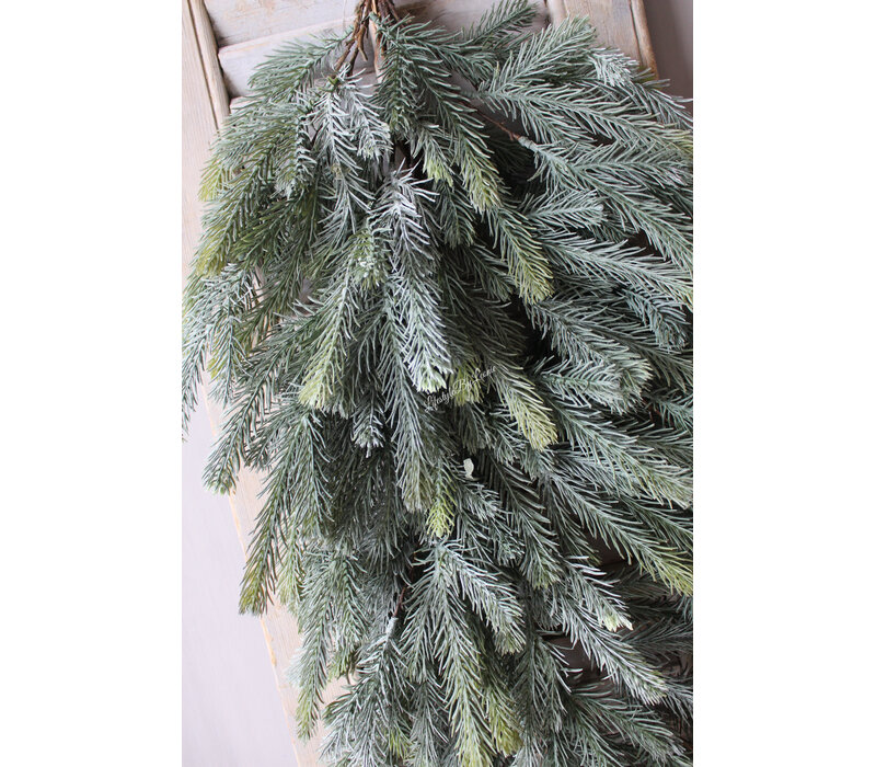 Namaak real touch blauwspar toef Grey/green 85cm
