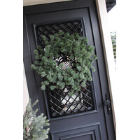 Namaak real touch blauwspar krans 70cm