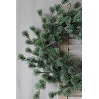 Namaak real touch blauwspar krans 70cm
