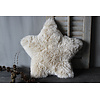 Fluffy ster kussen Beach sand 50cm