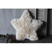 Fluffy ster kussen Beach sand 50cm