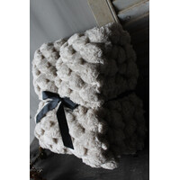 Fluffy plaid viv Pumice stone 200x150cm