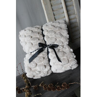 Fluffy plaid viv Pumice stone 200x150cm