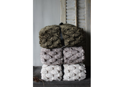Fleece plaid viv Driftwood 200x150cm