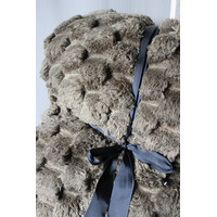 Fleece plaid viv Olive green 200x150cm