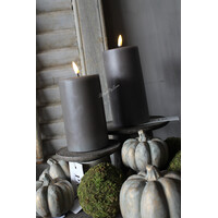 Wax LED kaars Mocca 15 x 7,5 cm