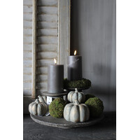 Wax LED kaars Mocca 15 x 7,5 cm