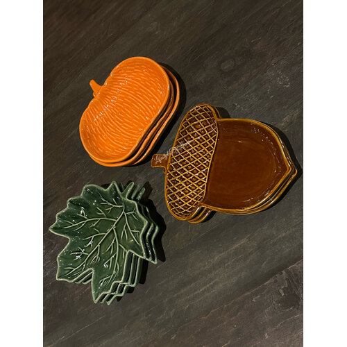 Porseleinen bonbon schaal Herfst 20cm 
