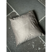 Velvet kussen Old flax 60 x 60 cm