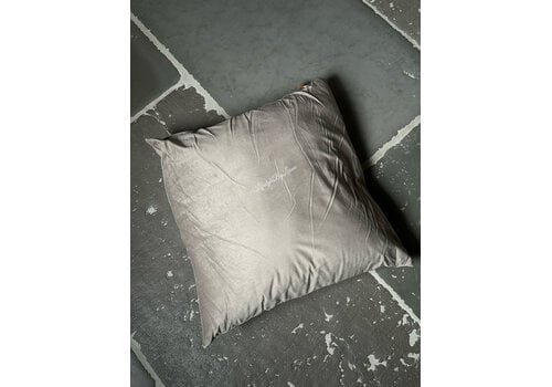 Velvet kussen Old flax 60x60cm