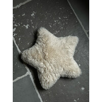 Fluffy ster kussen Beach sand 50 cm