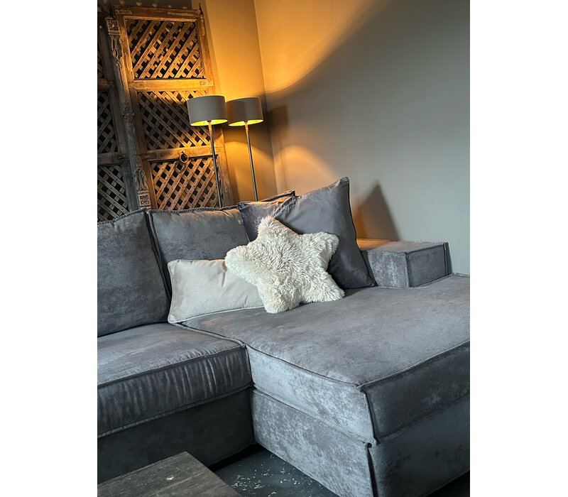Fluffy ster kussen Beach sand 50 cm