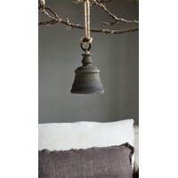 LUKSA houten kerstklokje Antique Grey 13cm