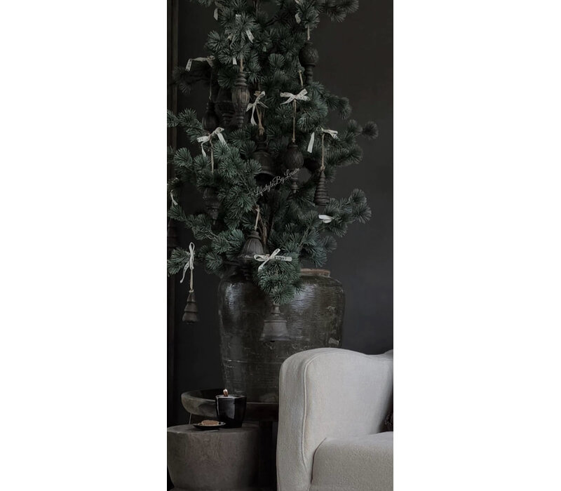 LUKSA houten kerstboom hanger 10cm