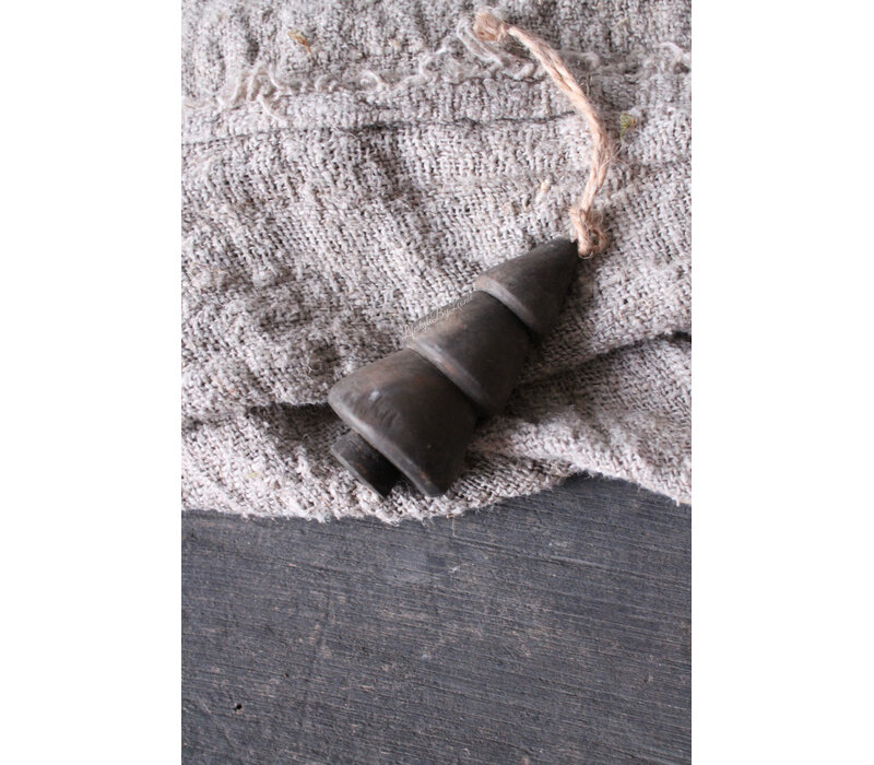 LUKSA houten kerstboom hanger 10cm