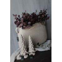 Brynxz ovale pot met oren Taupe 46x17x31cm