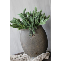 Brynxz ovale pot tall Brown 32x17x36cm