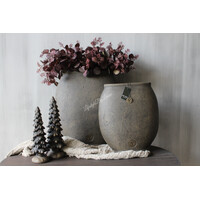 Brynxz ovale pot tall Brown 32x17x36cm