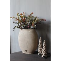 Brynxz ovale pot tall Taupe 32x17x36cm