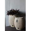 Brynxz Brynxz ovale pot tall Taupe 26x14x29cm